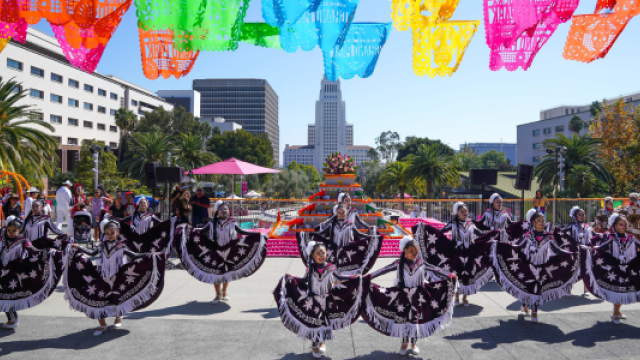Gloria Molina Grand Park's Downtown Dia de los Muertos Opening Celebration Event Image