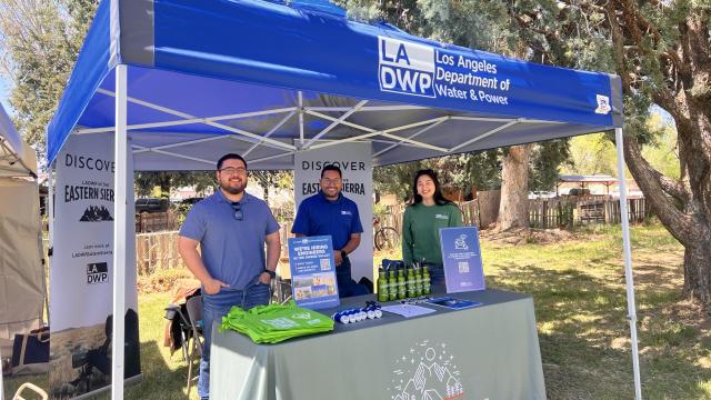 3 LADWP employees under booth