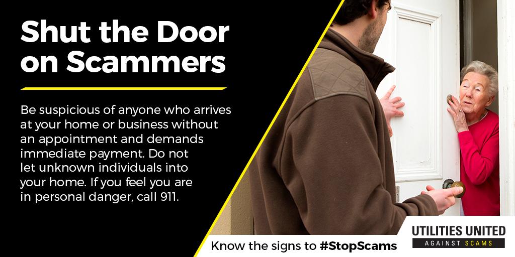 Shut the Door on Scammers