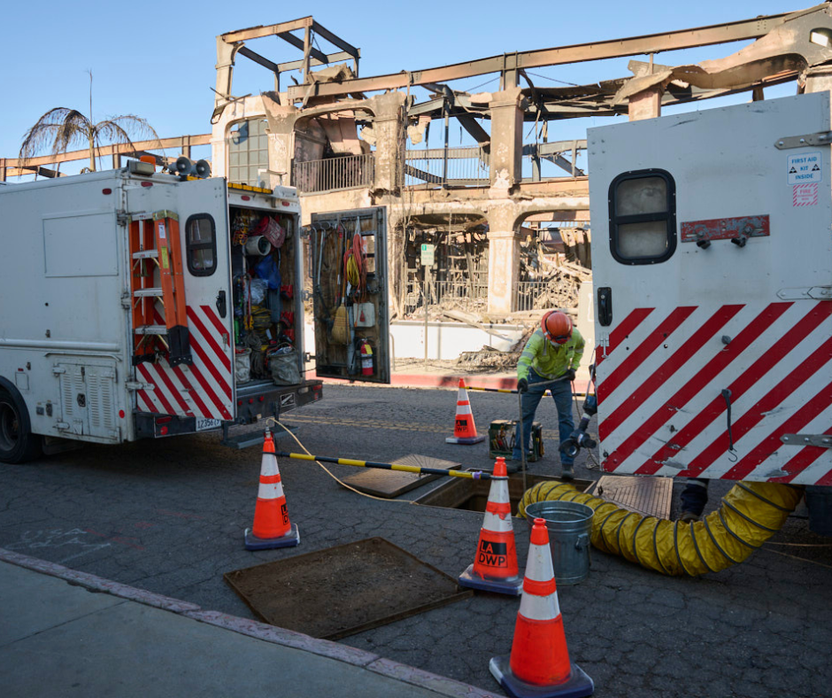 Power Reconstruction for Pacific Palisades Power Restoration Efforts