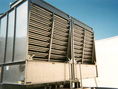 Image of a rooftop cooling tower