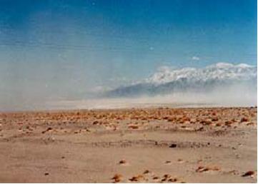 Photo of Owens Lake dry bed