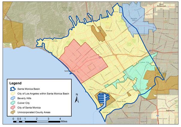 Santa Monica GSA Map
