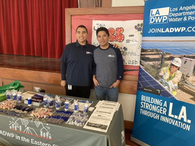 Community Partnerships Image for LADWP in the Eastern Sierra - LADWP Eastern Sierra Booth