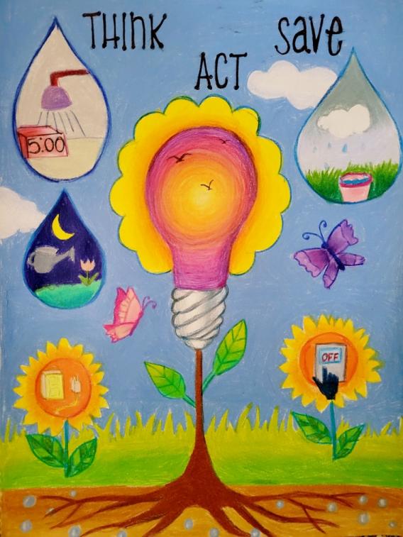 2024 Times in Education Artwork Winner - 4th Grade 2nd Place - Shyra Rao - Porter Ranch Community School