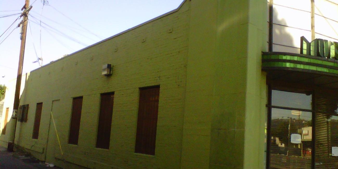 Image of Lincoln Heights Customer Service Center - Side of Building and Alley