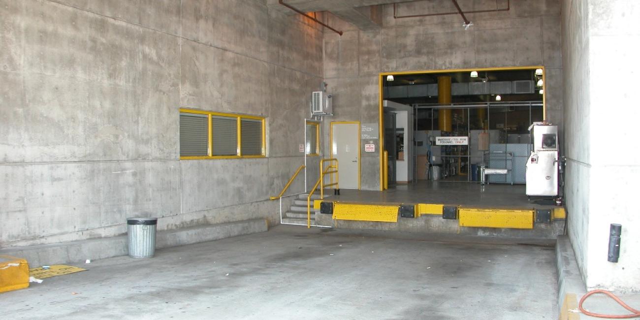 Palmetto Substations Regional Center, Tool Room Loading Dock