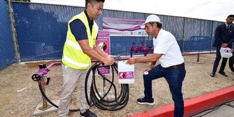 Programa de Estaciones de Llenado de Agua Reciclada Residencial